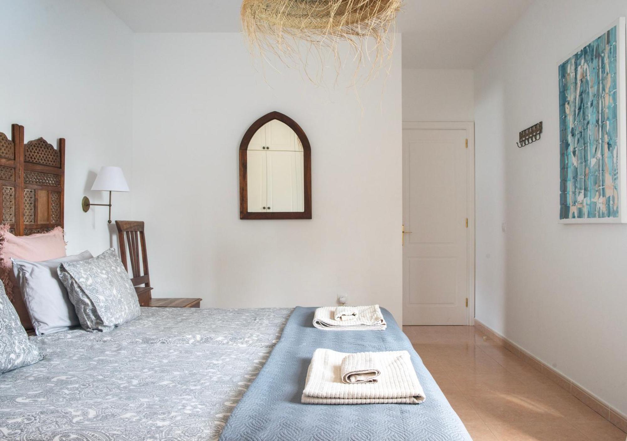 House Boho Palm With Private Heated Pool And Garden, 3 Bedrooms, Wi-Fi Коральео Экстерьер фото